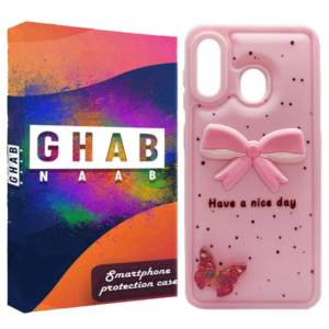 کاور قاب ناب مدل فانتزی دخترانه طرح پروانه مناسب برای گوشی موبایل سامسونگ Galaxy A20 / A30