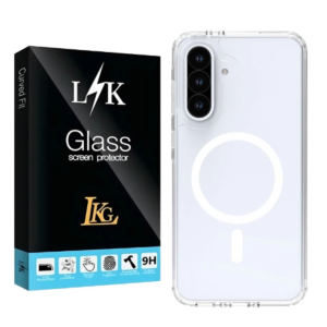 کاور ال کا جی مدل قاب مگسیف دار مناسب برای گوشی موبایل سامسونگ Galaxy A36 / A56